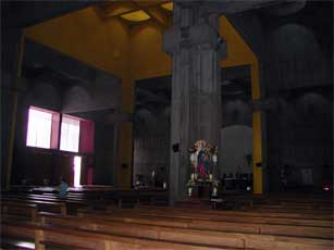 inside cathedral